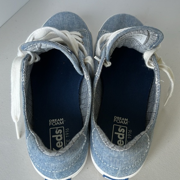 Keds Denim Canvas Sneakers Dream Foam Insole Size US 6 - Picture 11 of 17